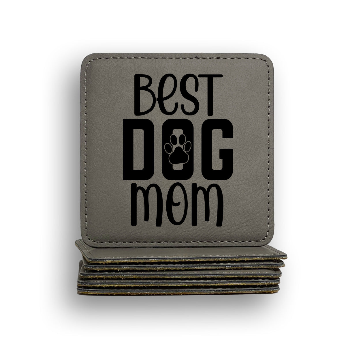 Best Dog Mom Coaster