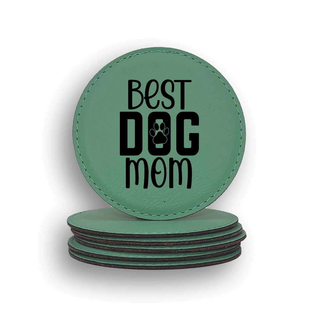 Best Dog Mom Coaster