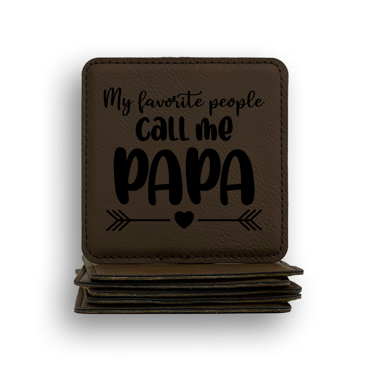 Face People Papa Coaster