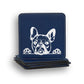 French Bulldog Peeking Coaster