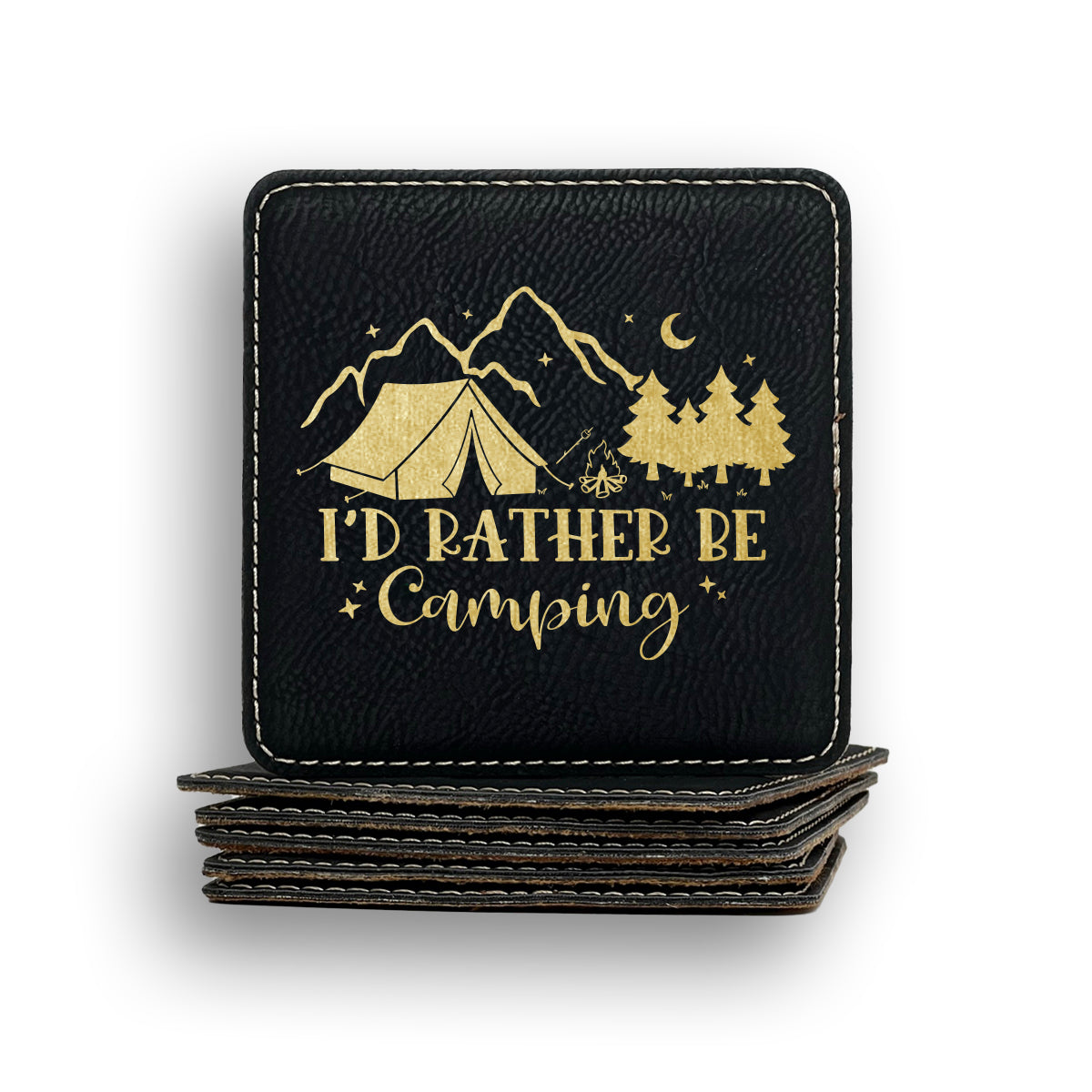 I'd Rather Be Camping Coaster