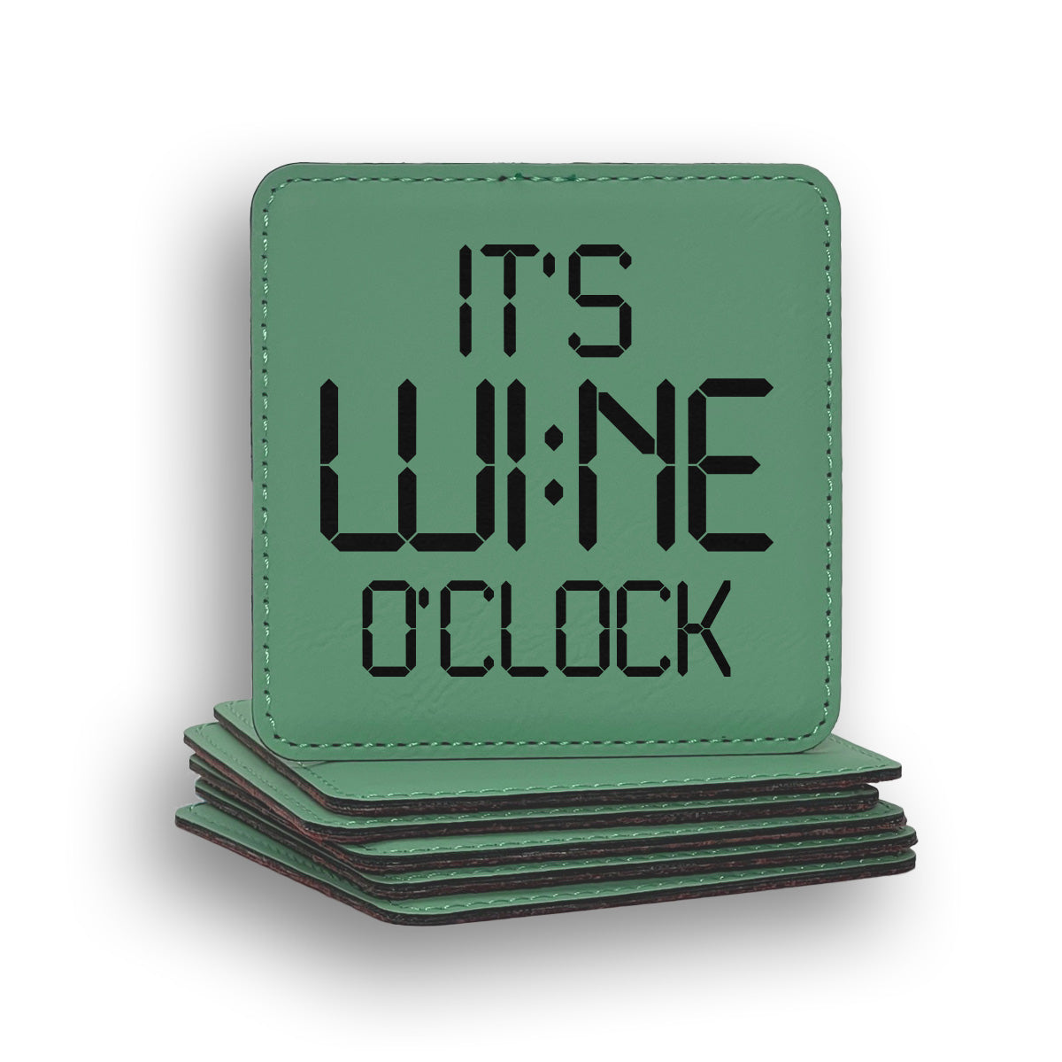 It's Wine O'clock Coaster