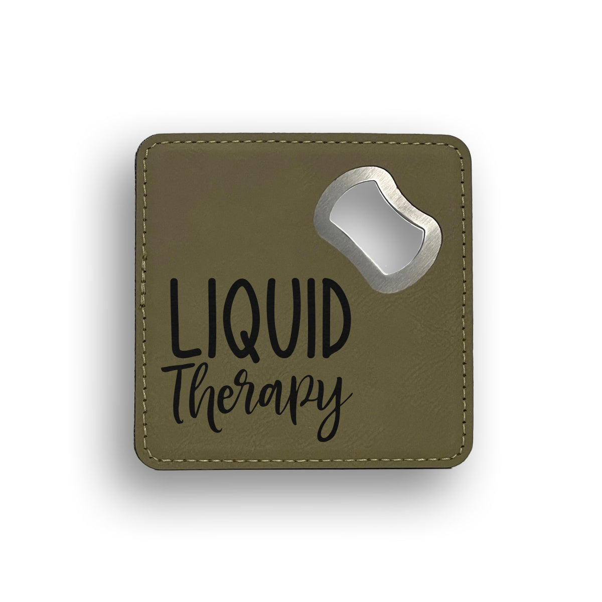 Liquid Therapy Bottle Opener Coaster