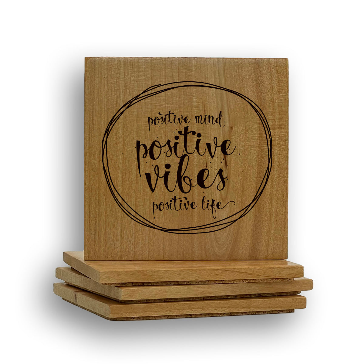 Positive Mind Vibes Coaster