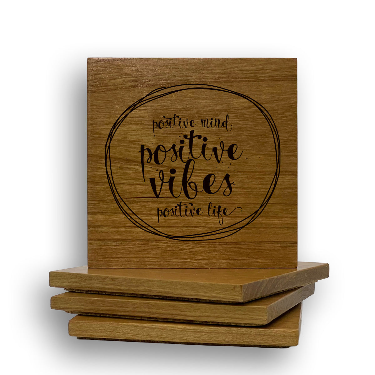 Positive Mind Vibes Coaster