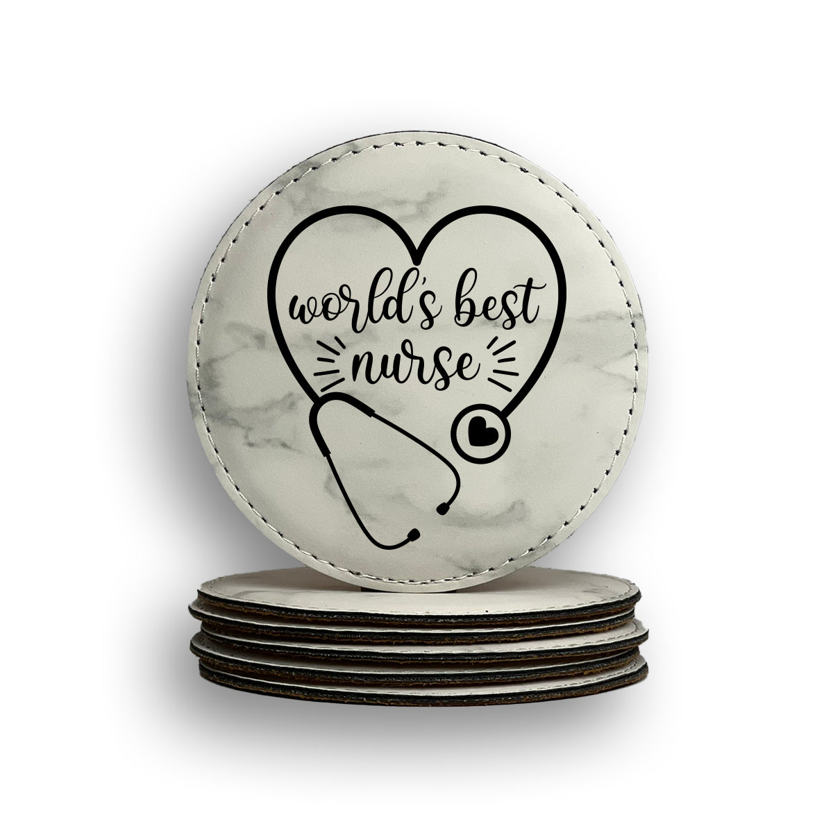 Worlds Best Nurse Coaster