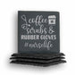 Coffee Scrubs Gloves Coaster